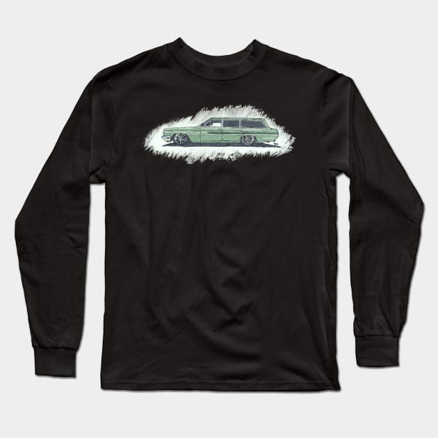 People Hauler Long Sleeve T-Shirt by The Flying Pencil